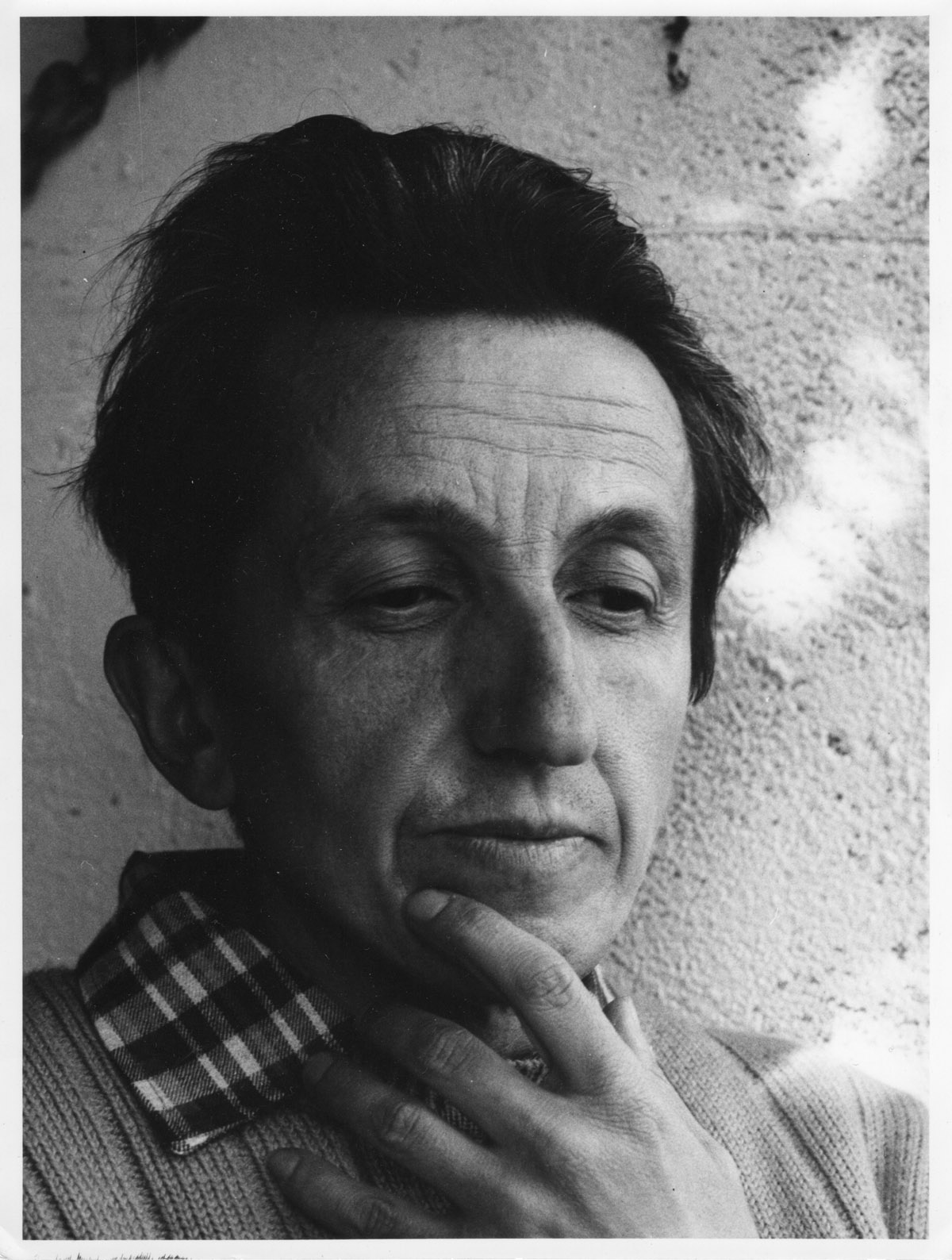 Francois Fielder in his studio